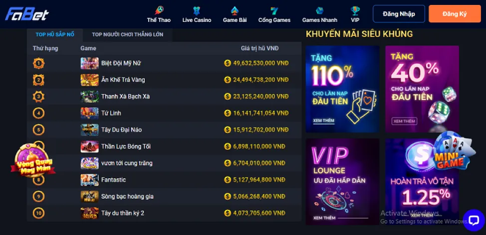 Casino trực tuyến 69vm nhà cái